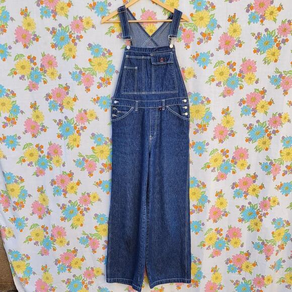 Calvin klein denim overalls x - Picture 1 of 6